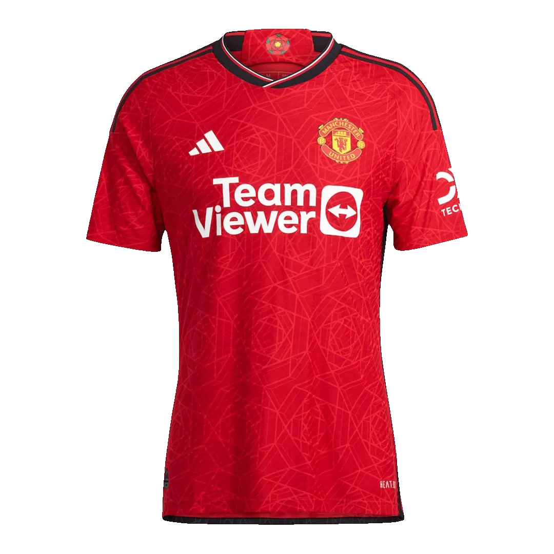 Authentic Manchester United Home Soccer Jersey 2023 24