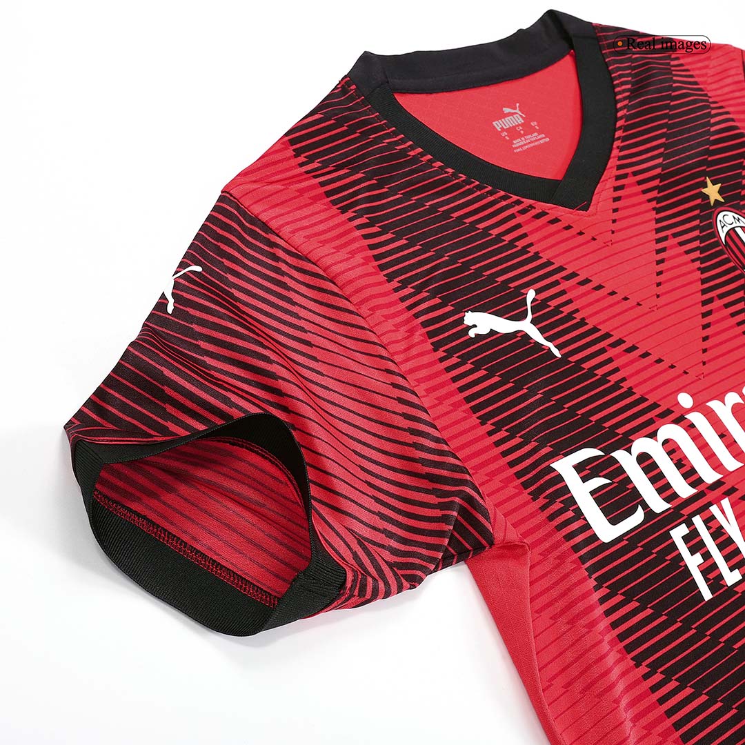 Authentic AC Milan Home Soccer Jersey 2023 24