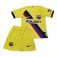 Kid's Barcelona Away Soccer Jersey Kit(Jersey+Shorts) 2019/20 - soccerdeal