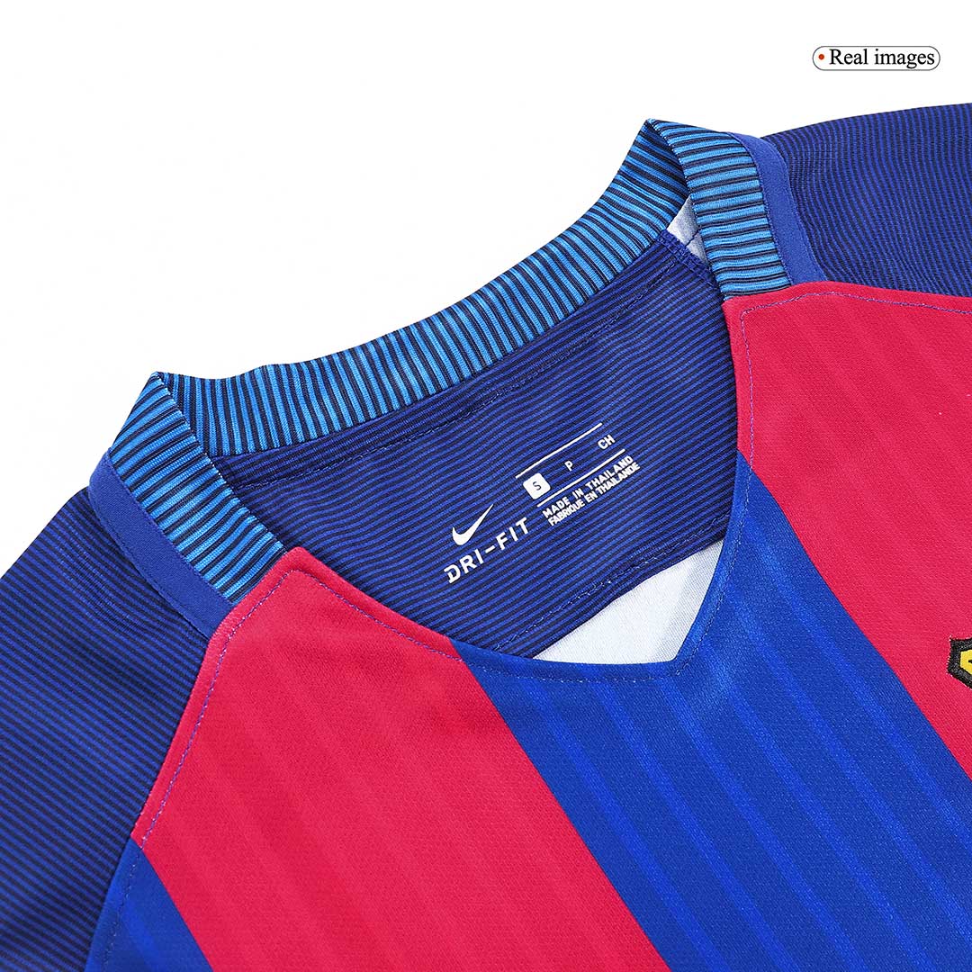 Retro MESSI #10 2016/17 Barcelona Home Soccer Jersey - Soccerdeal