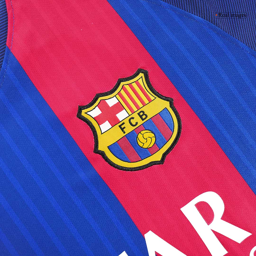 Retro MESSI #10 2016/17 Barcelona Home Soccer Jersey - Soccerdeal