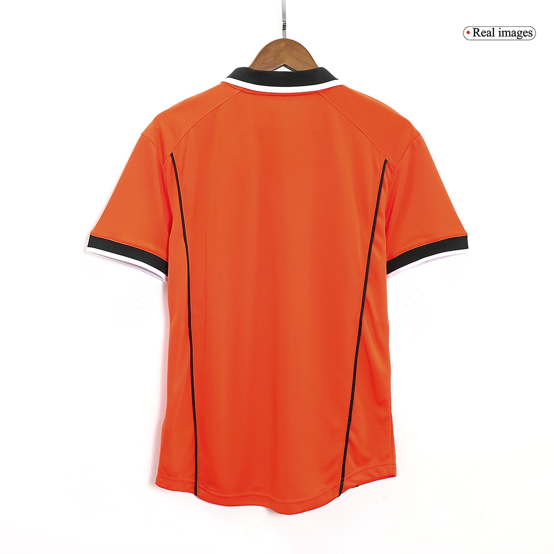Retro 1998 Netherlands Home Soccer Jersey - Soccerdeal
