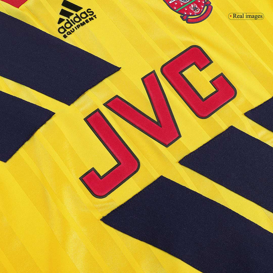Retro 1993/94 Arsenal Away Soccer Jersey - Soccerdeal