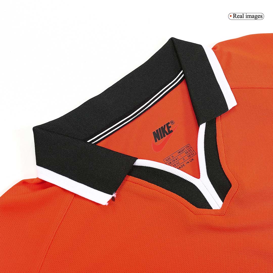 Retro 1998 Netherlands Home Soccer Jersey - Soccerdeal