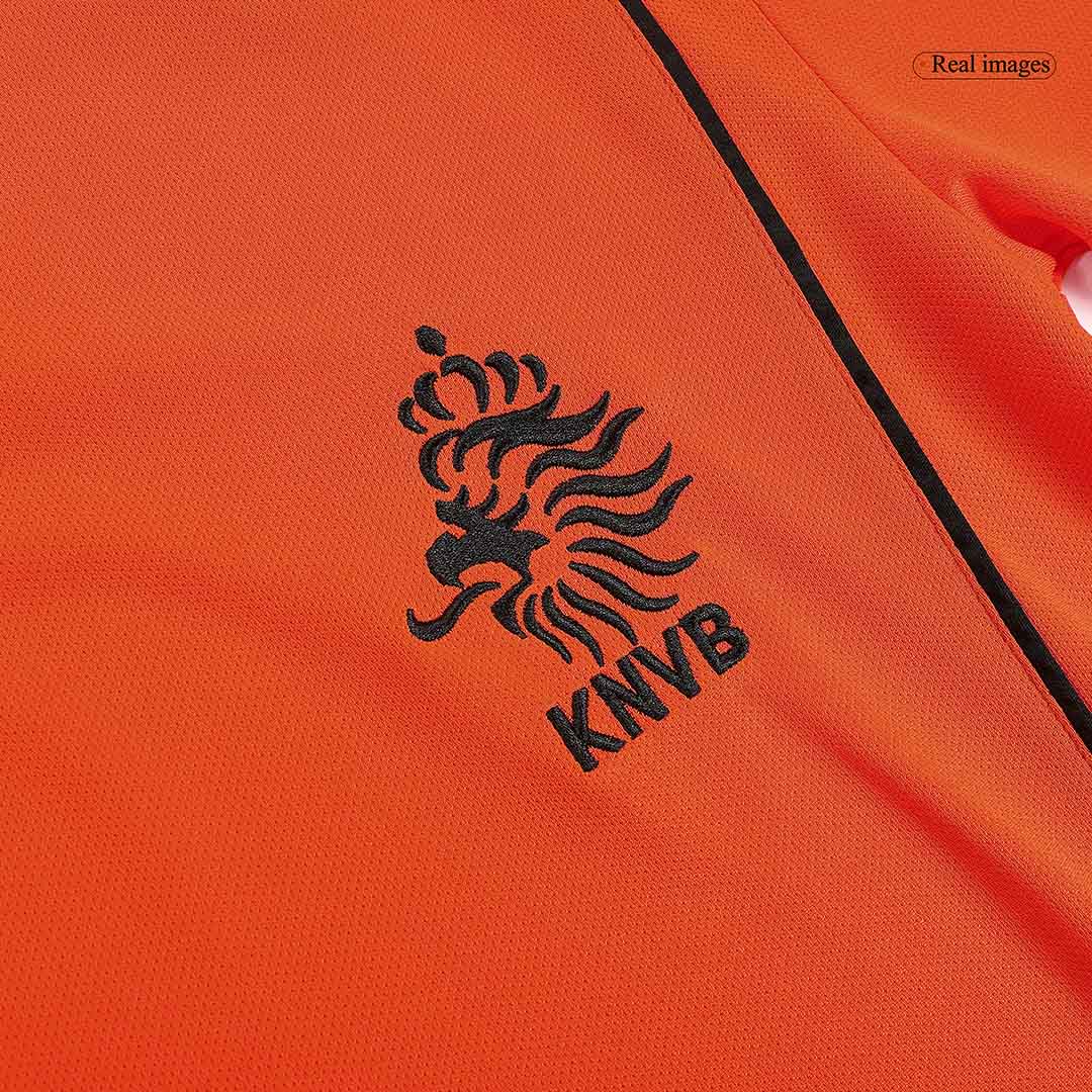 Retro 1998 Netherlands Home Soccer Jersey - Soccerdeal