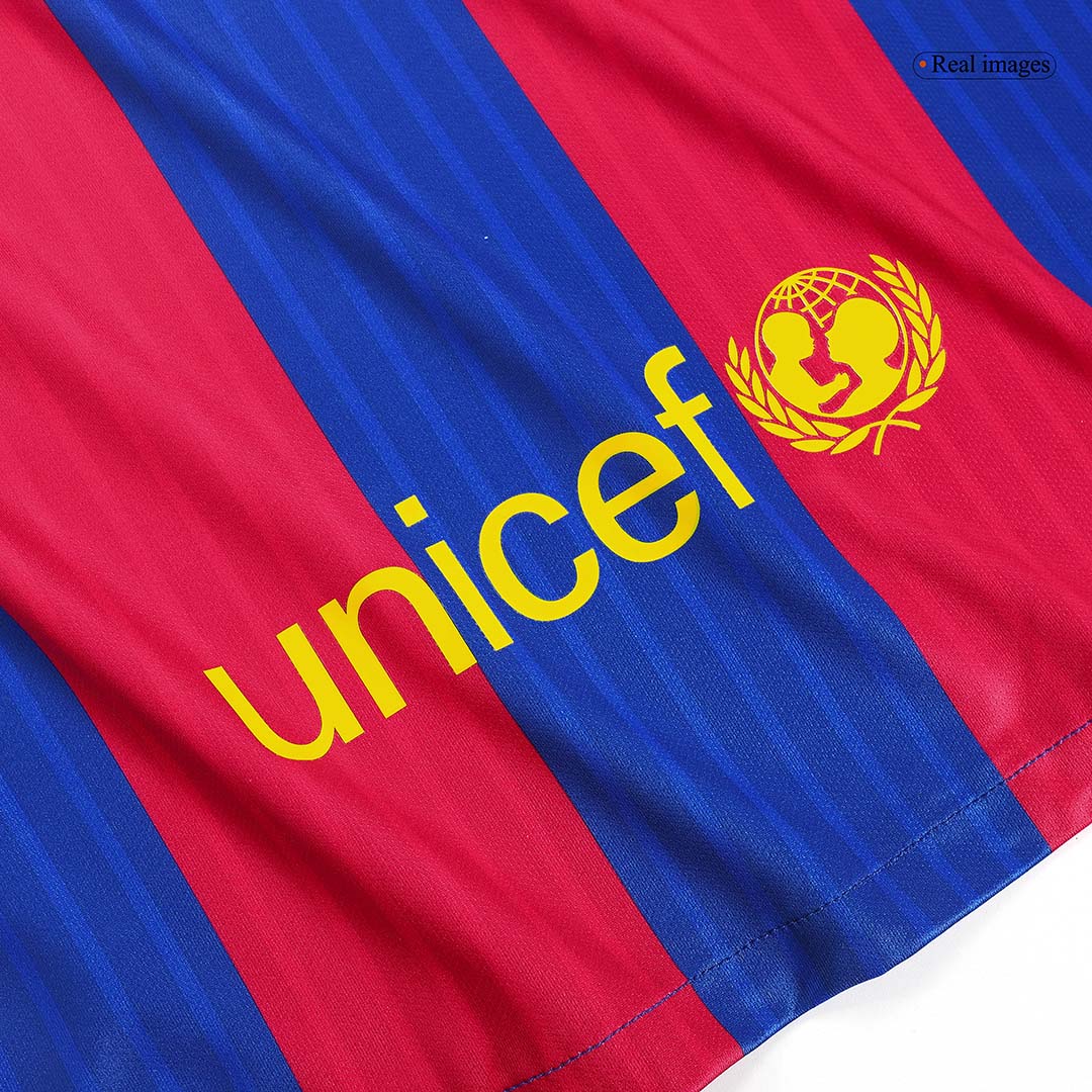 Retro MESSI #10 2016/17 Barcelona Home Soccer Jersey - Soccerdeal