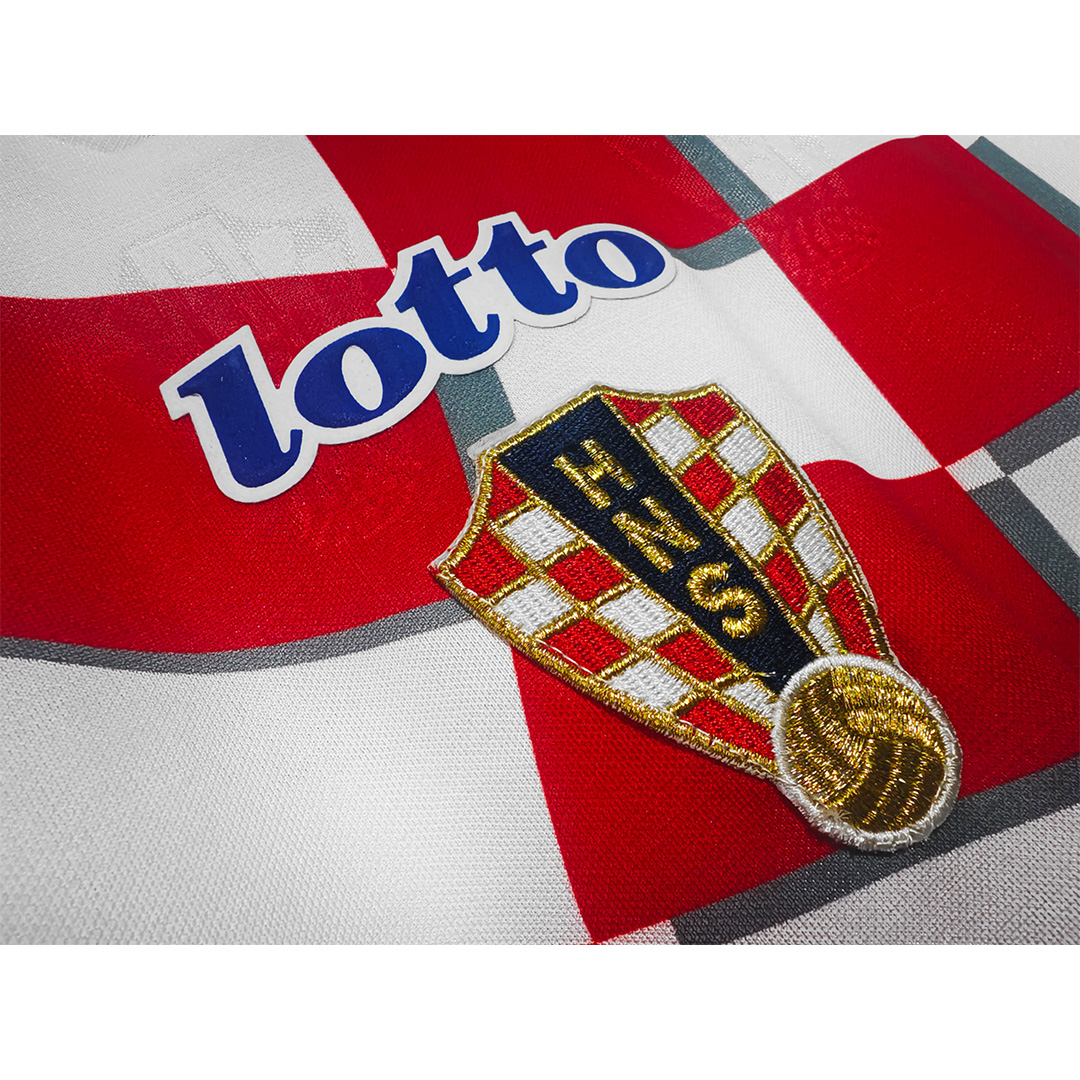 Retro 1998 Croatia Home Soccer Jersey - Soccerdeal