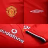 Retro 2000/02 Manchester United Home Soccer Jersey - Soccerdeal