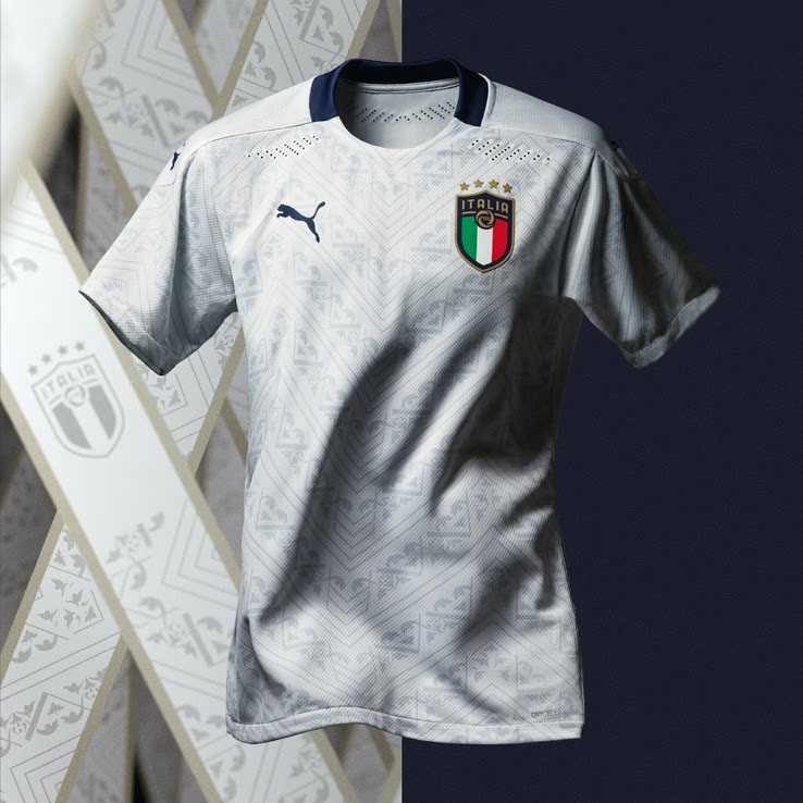 Authentic Puma Italy Away Soccer Jersey 2020