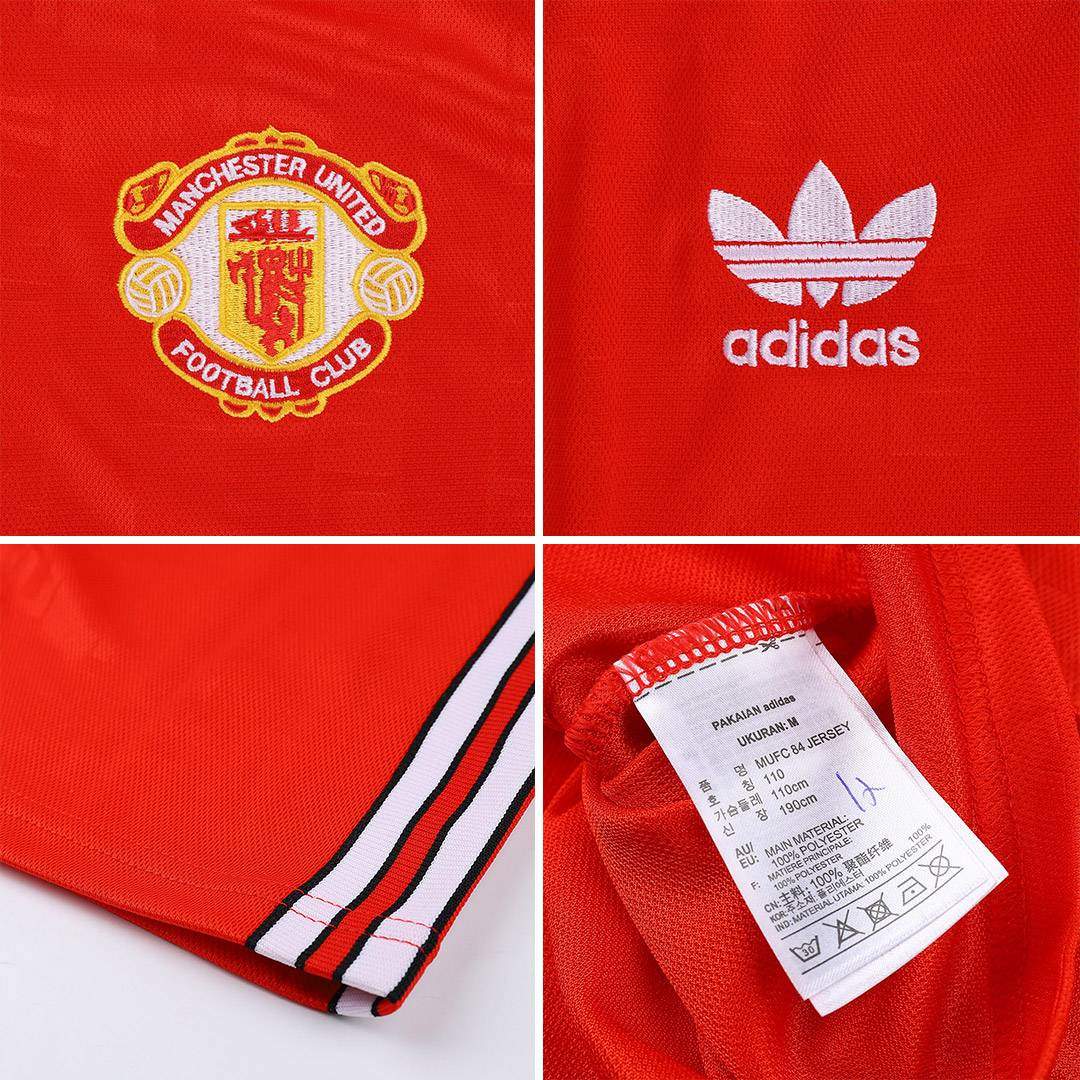 Manchester United 1988-90 Adidas Home Shirt – Premier Retros