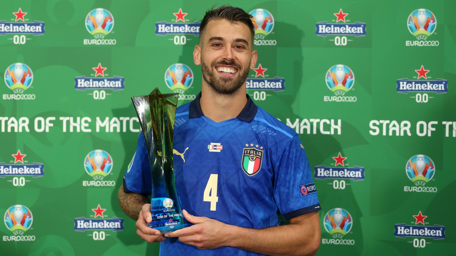 spinazzola italy jersey