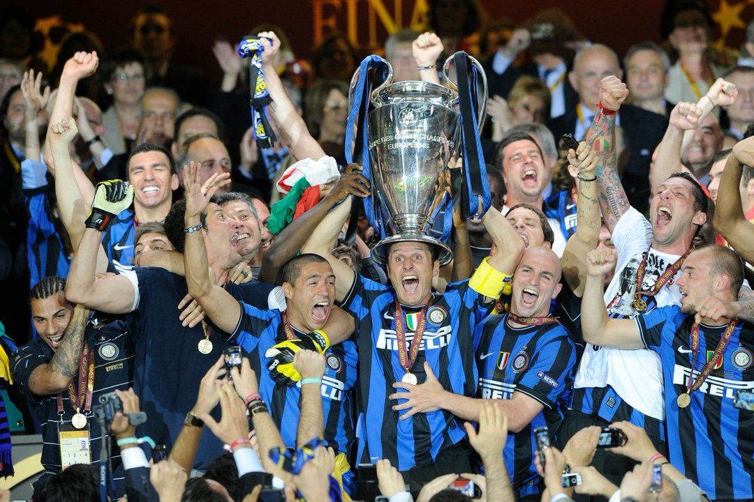 Inter Milan won the treble