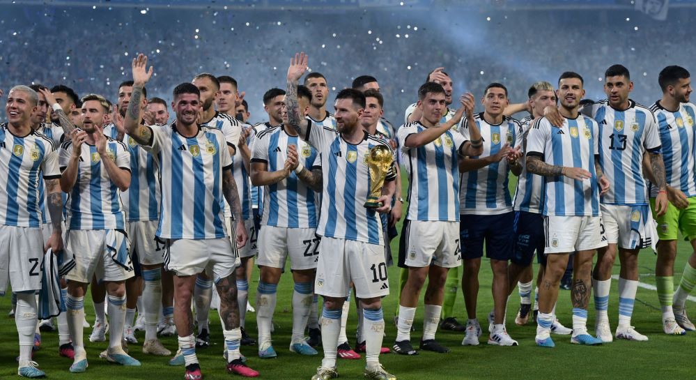 Argentina won the World Cup in Qatar in 2022..jpg