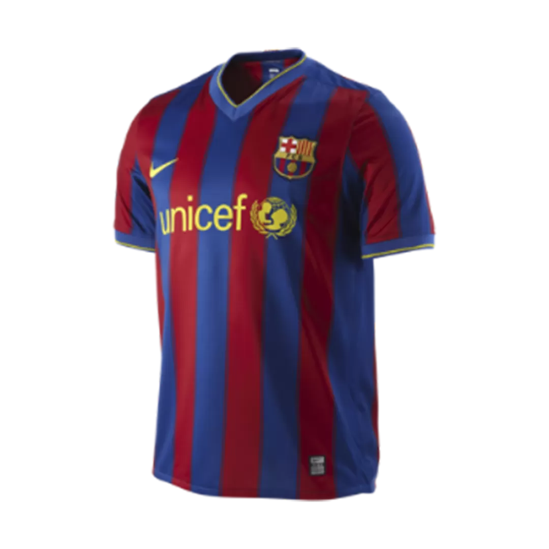 Retro 2009/10 Barcelona Home Soccer Jersey