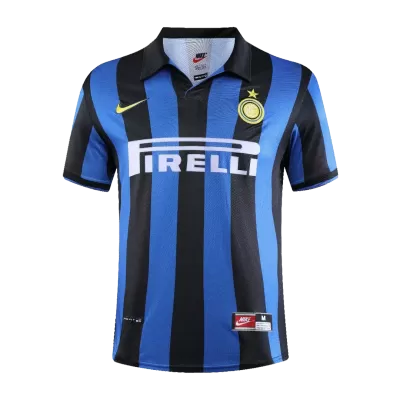 Retro 1998/99 Inter Milan Home Soccer Jersey - Soccerdeal