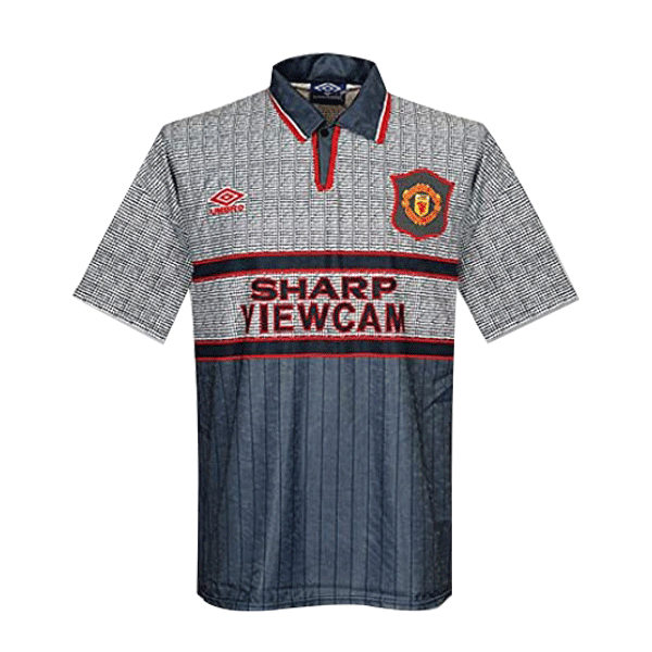 Retro 1995/96 Manchester United Third Away Soccer Jersey - soccerdeal