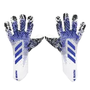 AD White&Blue Pradetor A12 Goalkeeper Gloves - soccerdealshop