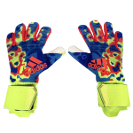 AD Camouflage Blue Predator Pro Goalkeeper Gloves