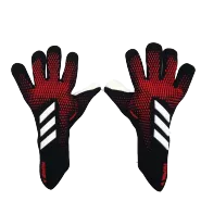 AD Black&Red Pradetor A12 Goalkeeper Gloves - soccerdealshop