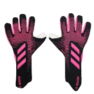 AD Black&Pink Pradetor A12 Goalkeeper Gloves - soccerdeal