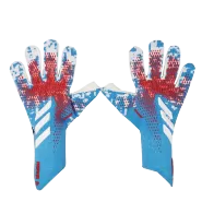 AD Light Blue Pradetor A12 Goalkeeper Gloves - soccerdealshop