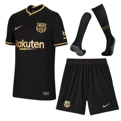 Nike Barcelona Away Jersey Kit(Jersey+Shorts+Socks) 2020/21