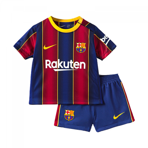 2020-2021 Kids/Youths Home Soccer Jersey/Short/Socks Colour Red 