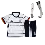 Kid's Adidas Germany Home Soccer Jersey Kit(Jersey+Shorts+Socks) 2020 - soccerdealshop