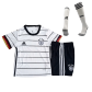 Kid's Adidas Germany Home Soccer Jersey Kit(Jersey+Shorts+Socks) 2020