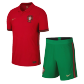 Nike Portugal Home Soccer Jersey Kit(Jersey+Shorts) 2020