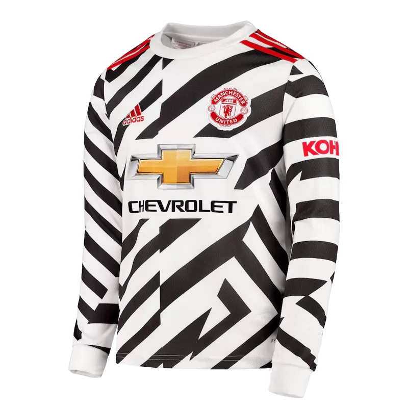 2020-2021 Man Utd Adidas Home Long Sleeve Shirt (RONALDO 7