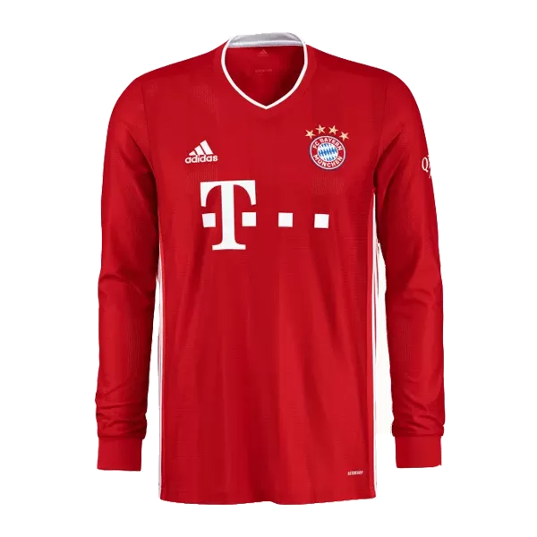 Pronombre Alas estómago Adidas Bayern Munich Home Long Sleeve Soccer Jersey 2020/21