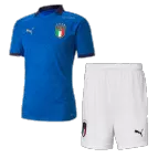 Puma Italy Home Soccer Jersey Kit(Jersey+Shorts) 2020 - soccerdealshop