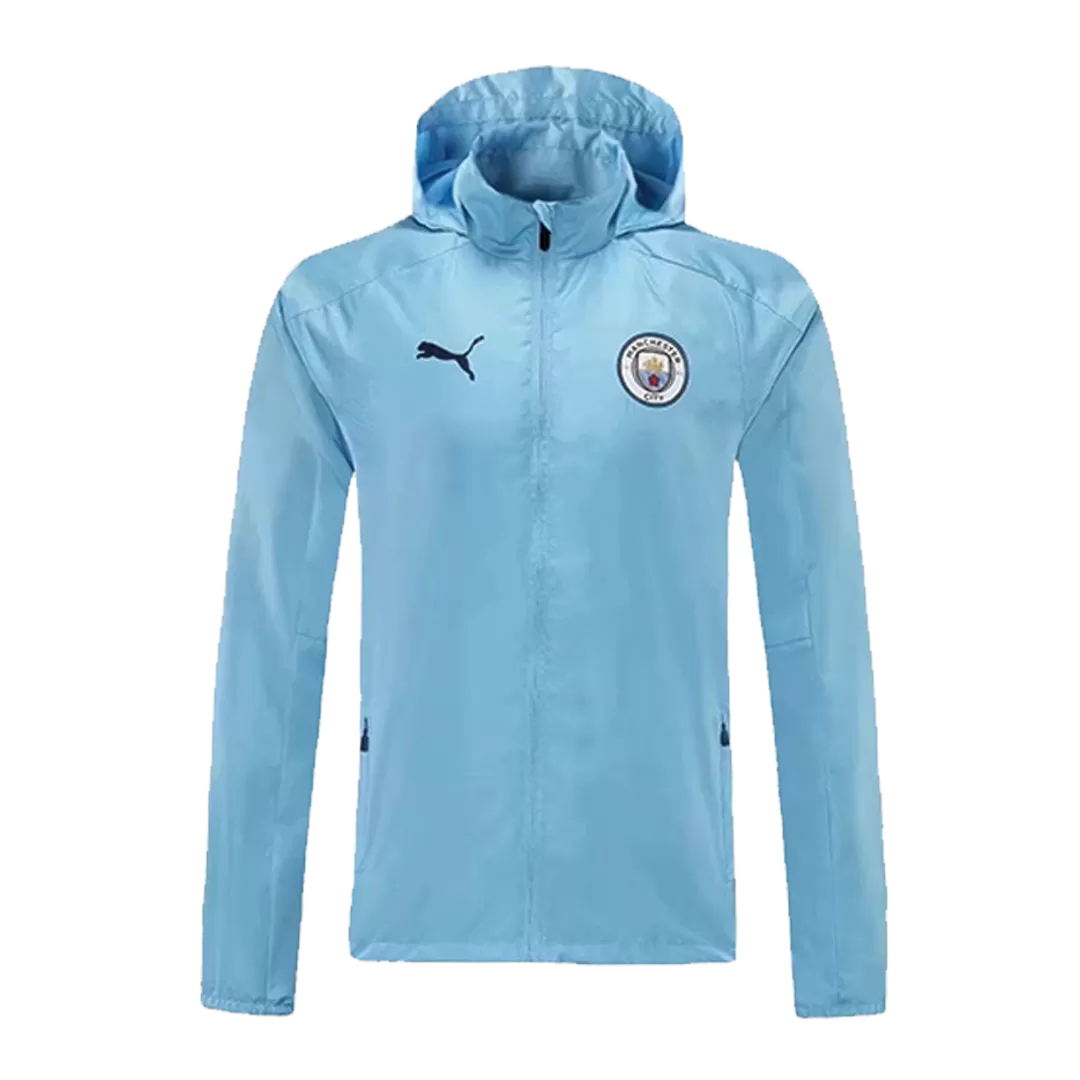 Manchester City Windbreaker Hoodie Jacket 2021/22