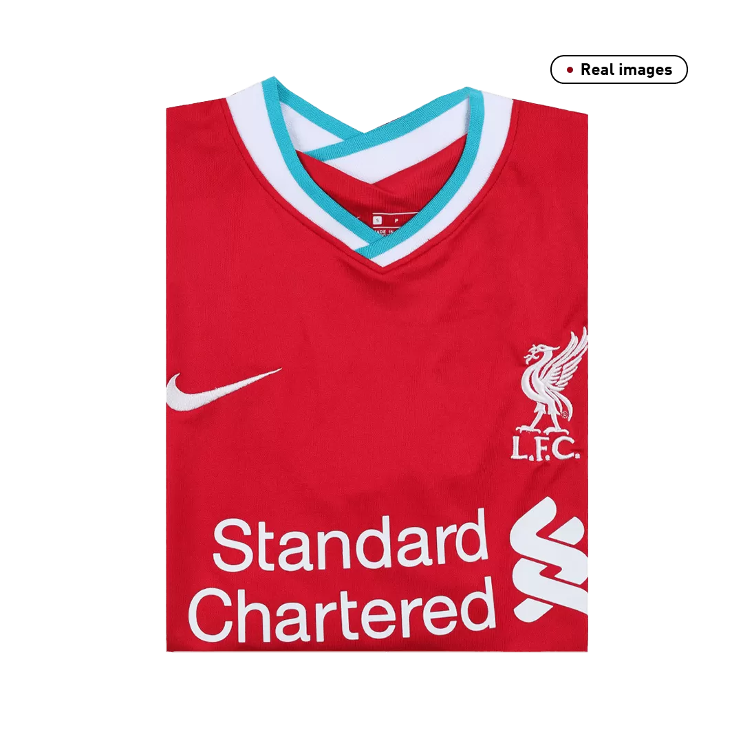 20/21 Liverpool Home Red Soccer Jerseys Shirt - Cheap Soccer Jerseys Shop