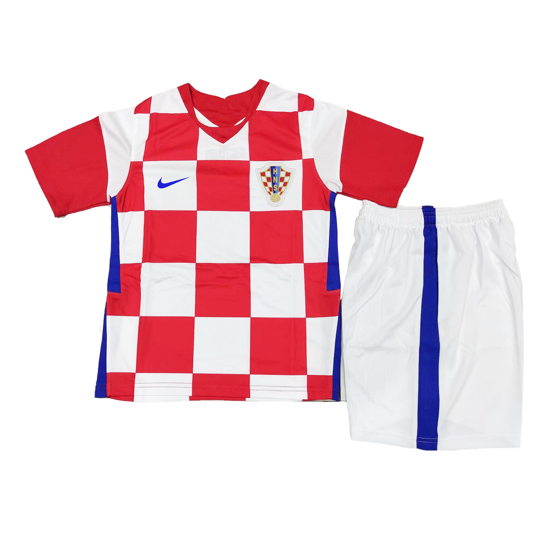 : Casmyd #10 Mod'Ricc Croatia Soccer Jersey+Shorts Kids