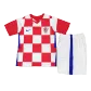 Kid's Nike Croatia Home Soccer Jersey Kit(Jersey+Shorts) 2021 - soccerdealshop