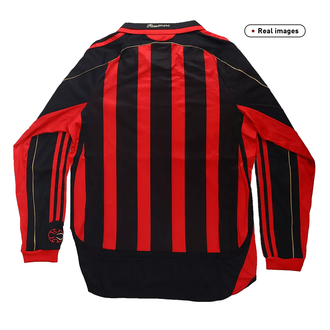 AC Milan Home 08/09 Long Sleeve Retro Jersey – FPT Sportz LLC