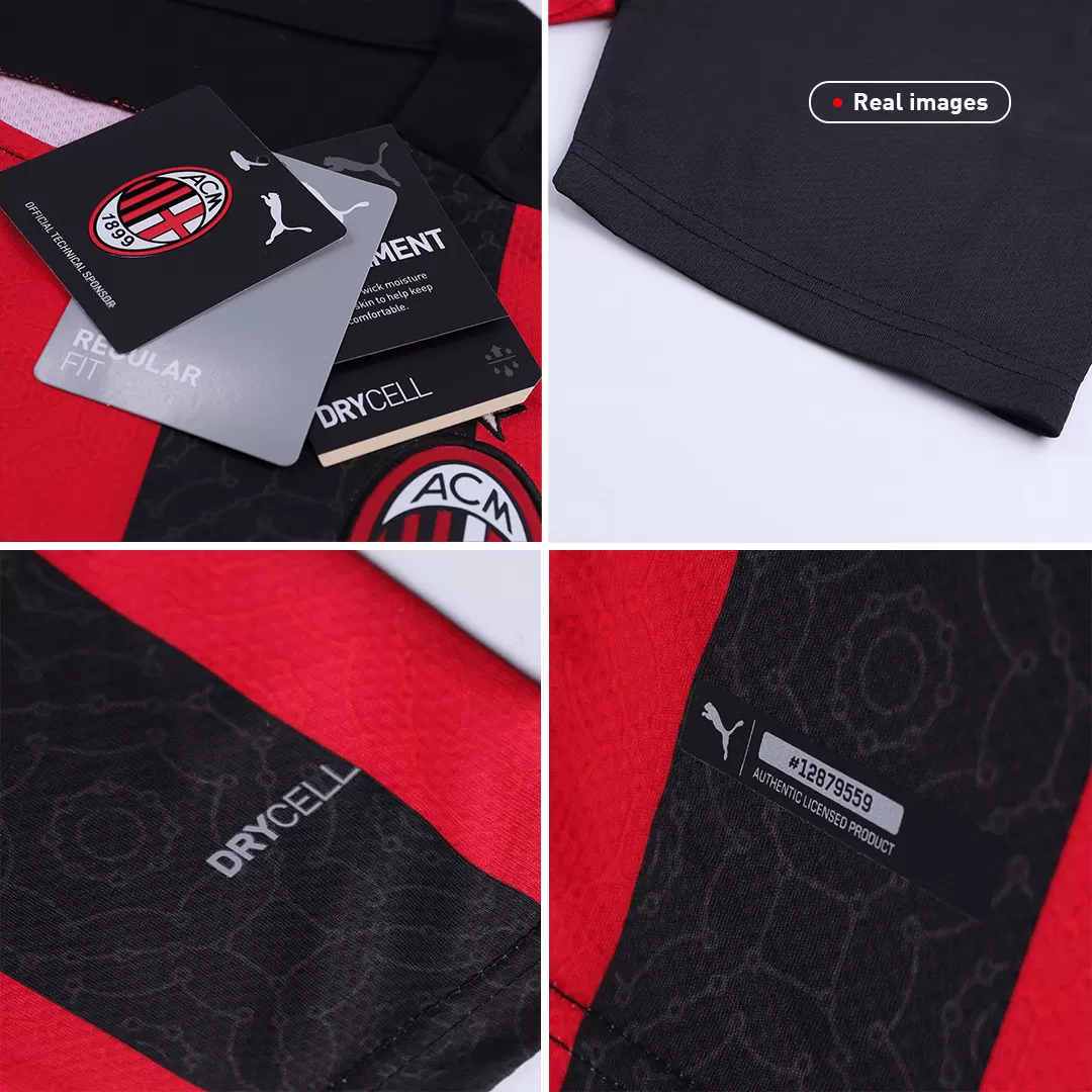 2020/21 PUMA AC Milan Home Jersey - SoccerPro