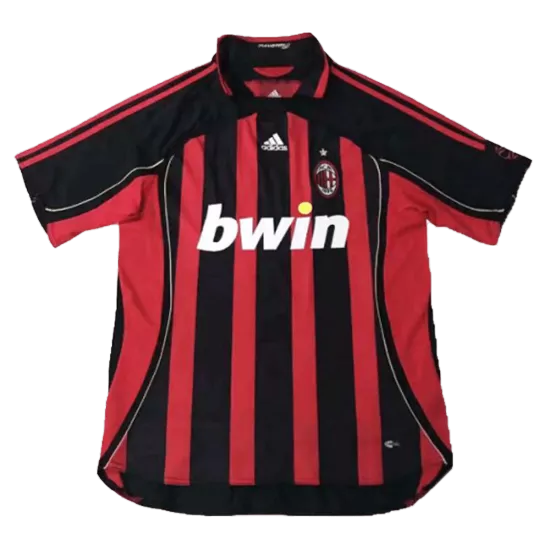 Retro 2006/07 AC Milan Home Soccer Jersey - soccerdealshop