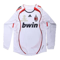 Retro 2006/07 AC Milan Away Long Sleeve Soccer Jersey - soccerdeal