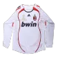 Retro 2006/07 AC Milan Away Long Sleeve Soccer Jersey - soccerdeal