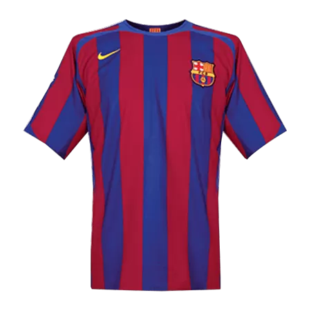 Retro 2005/06 Barcelona Home Soccer Jersey - UCL - soccerdeal