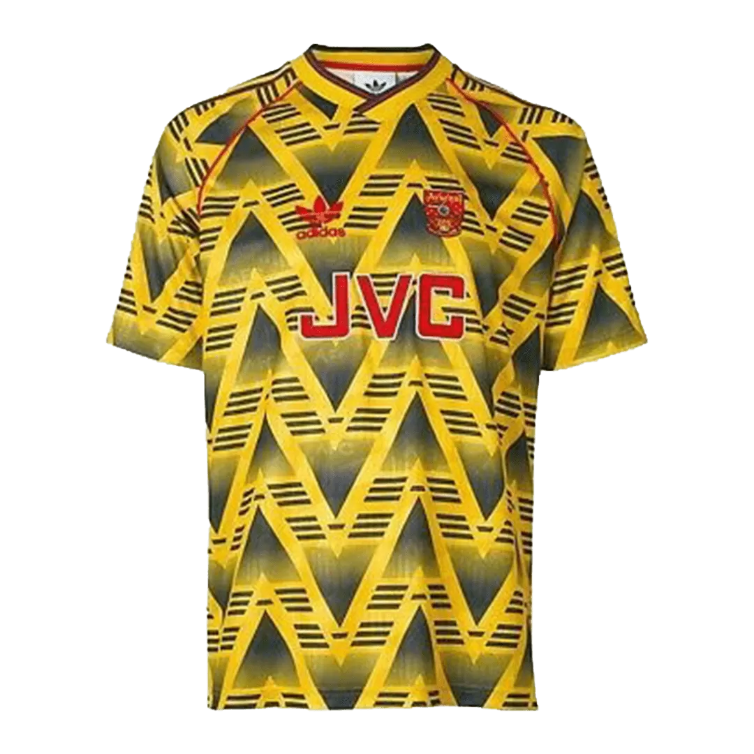 100% Authentic Adidas Originals Retro Arsenal 91-93 Away Jersey Bruised  Banana