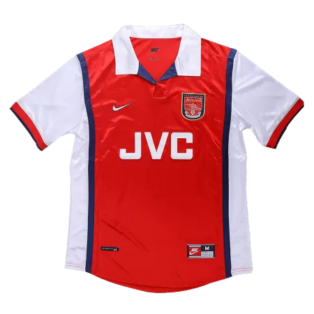 Retro 1998/99 Arsenal Home Soccer Jersey - soccerdeal