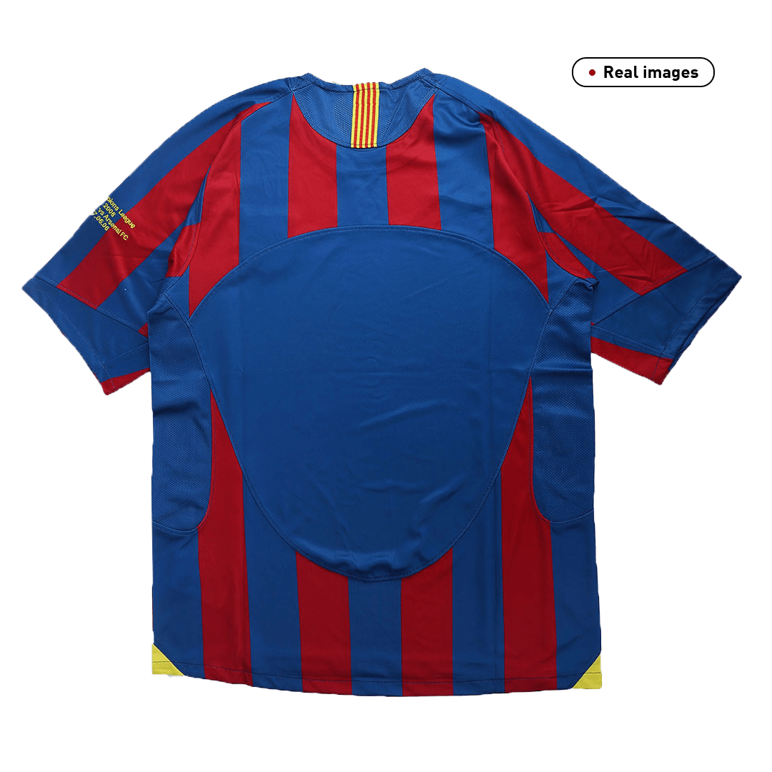 Retro 2005/06 Barcelona Home Soccer Jersey - Soccerdeal