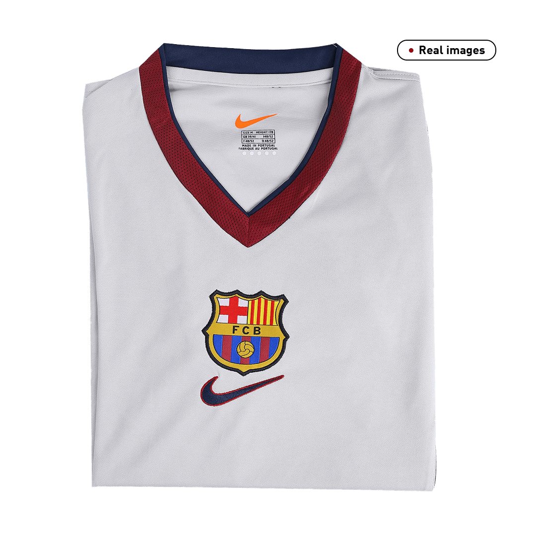 Retro 1998/99 Barcelona Away Soccer Jersey - soccerdeal