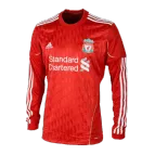 Retro 2011/12 Liverpool Home Long Sleeve Soccer Jersey - soccerdealshop