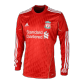 Retro 2011/12 Liverpool Home Long Sleeve Soccer Jersey