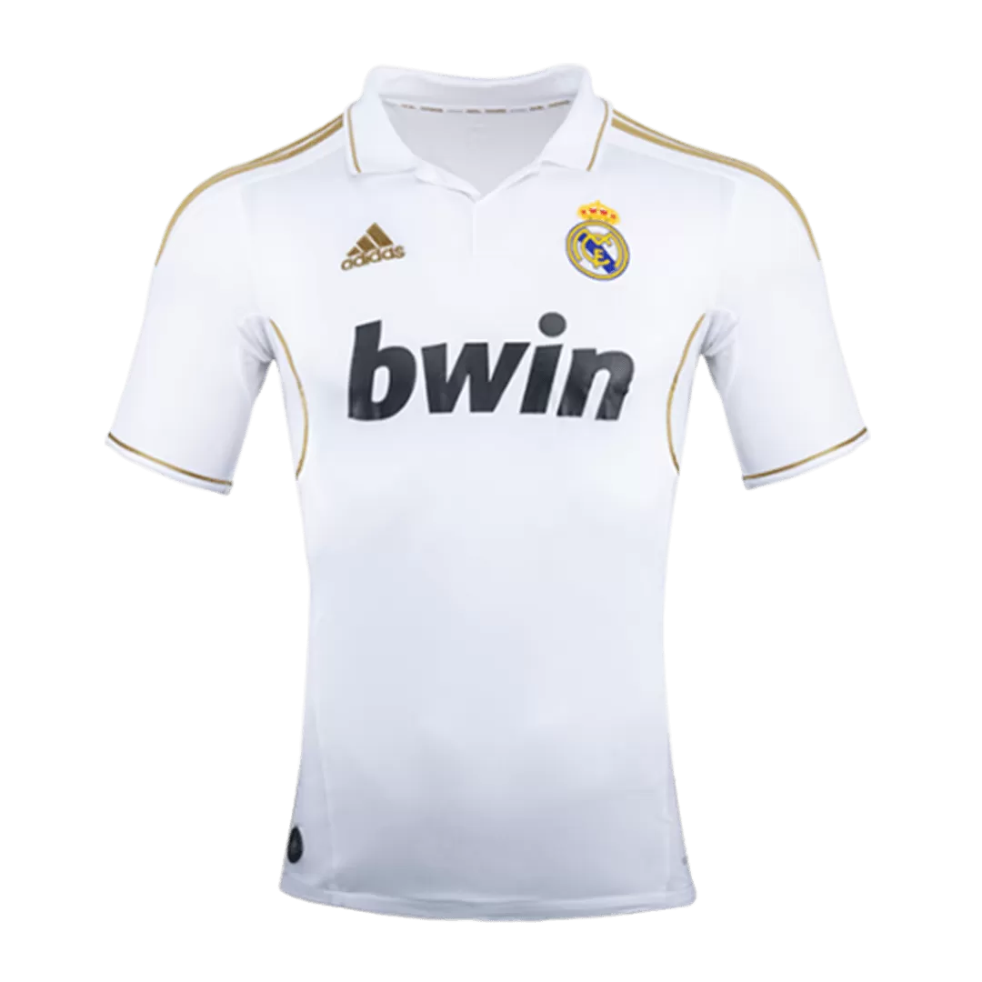 Retro 2011/12 Real Madrid Home Long Sleeve Soccer Jersey